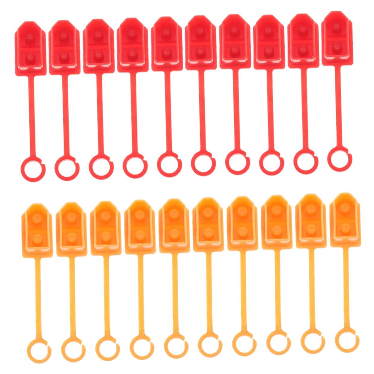 UPKOCH 20pcs Plug Protectors Covers for Models Protects Against Dirt and Debris Easy to Use Essential Accessory for Battery Safety and Caps