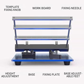 Manual desktop SMT printer, solder paste screen printer, maximum printing area 170mm x 170mm, suitable for prototyping electronic circuit boards and laboratory production