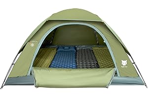 3-4 Person Double Layers Night Cat Backpacking Tent
