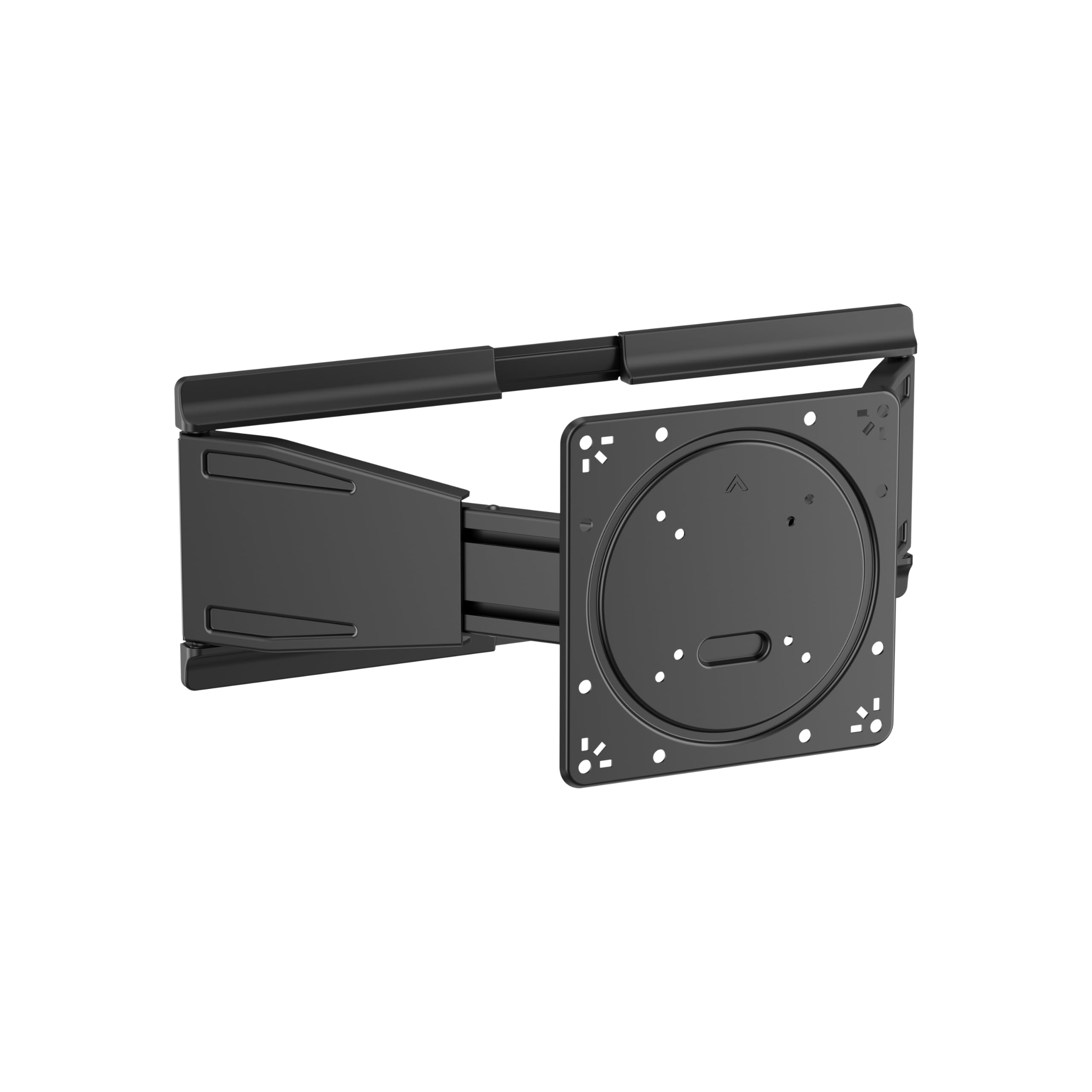 monTEK 1.2 Inch Ultra Slim TV Wall Mount for 23-43 Inch Flat & Curved TVs up to 45 kg, TV Mount Swivelling Tilting Extendable TV Mount Full Motion Max. VESA 200 x 200 mm