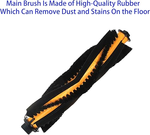 Miniatura 3 de Accesorios de repuesto para iHome AutoVac Eclipse iHRV1 / Eclipse G iHRV2 robot aspirador incluye 1 cepillo principal, 4 cepillos laterales, 4