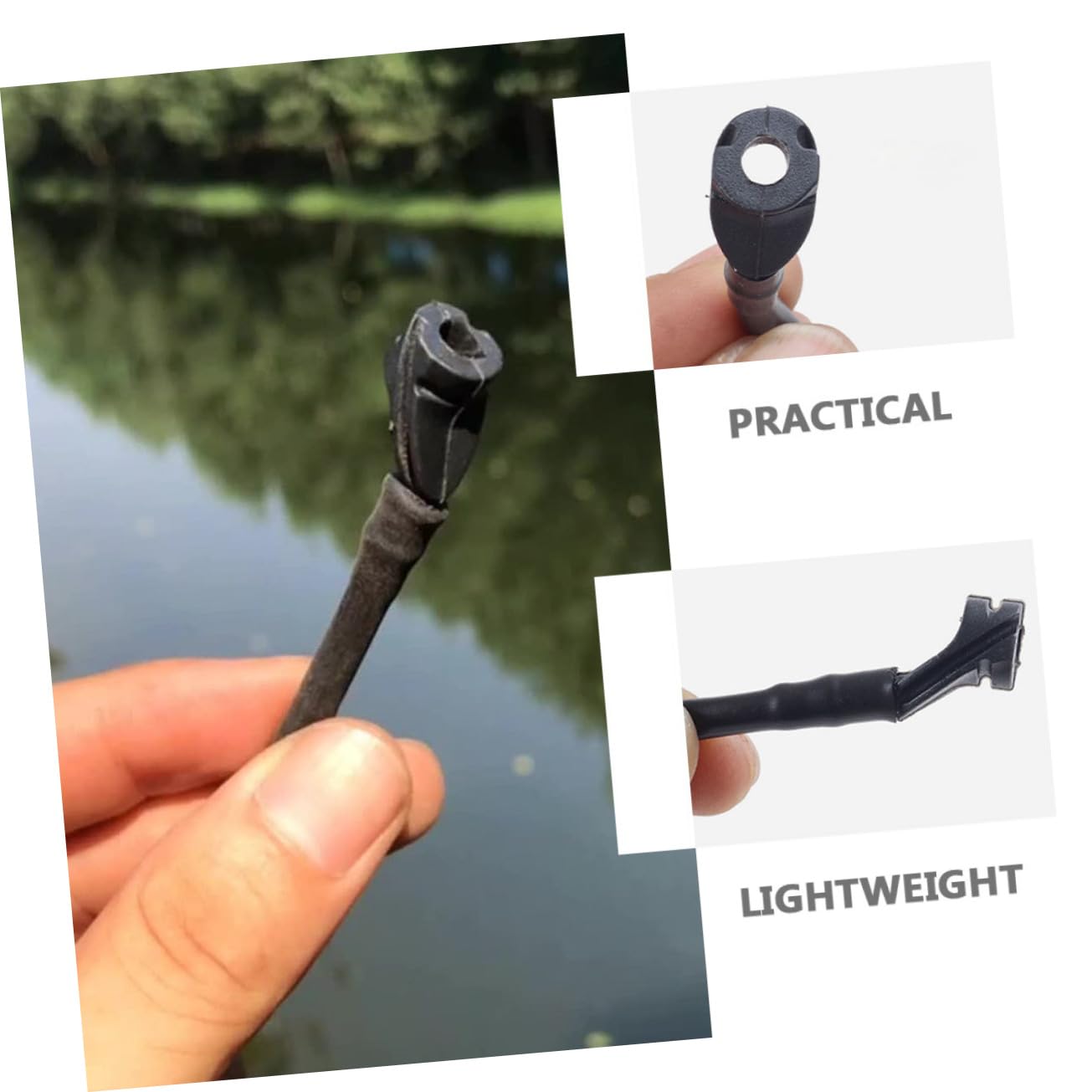 Abaodam 2pcs Bow Peeping Supply Rubber String Peephole Accessory Lightweight Compact Design for Easy Installation Smooth Flexible Material for Enhanced Comfort Hunting Scenarios