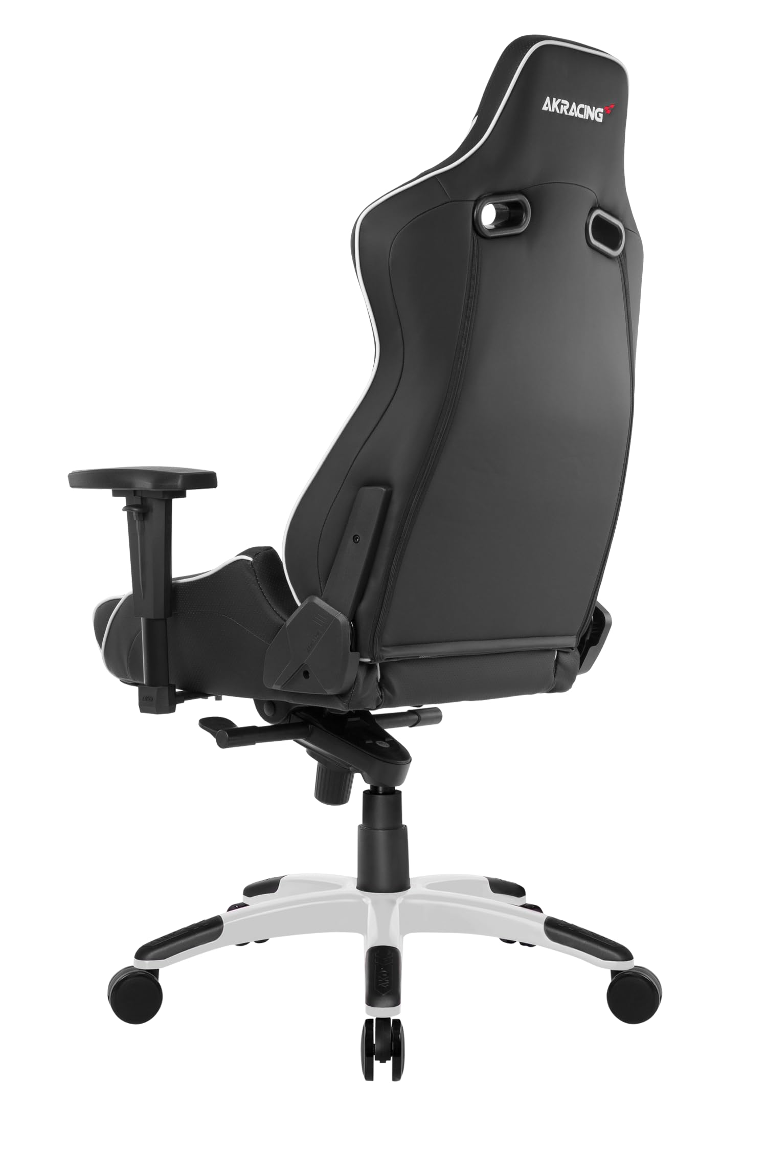 Akracing AK-PRO-WT Sedia da Gioco, In finta pelle, per Pc/Ps4/Xbox/Nintendo, Con Cuscino, Master Pro Bigger Schwarz/Weiß