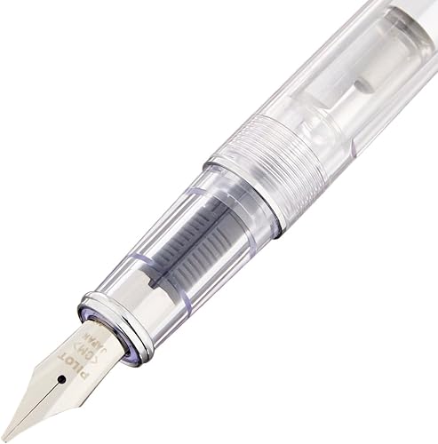 Miniatura 5 de Pilot Pluma estilográfica Prera Iro-Ai con punta de caligrafía transparente naranja (FPRN-350R-TOCM)