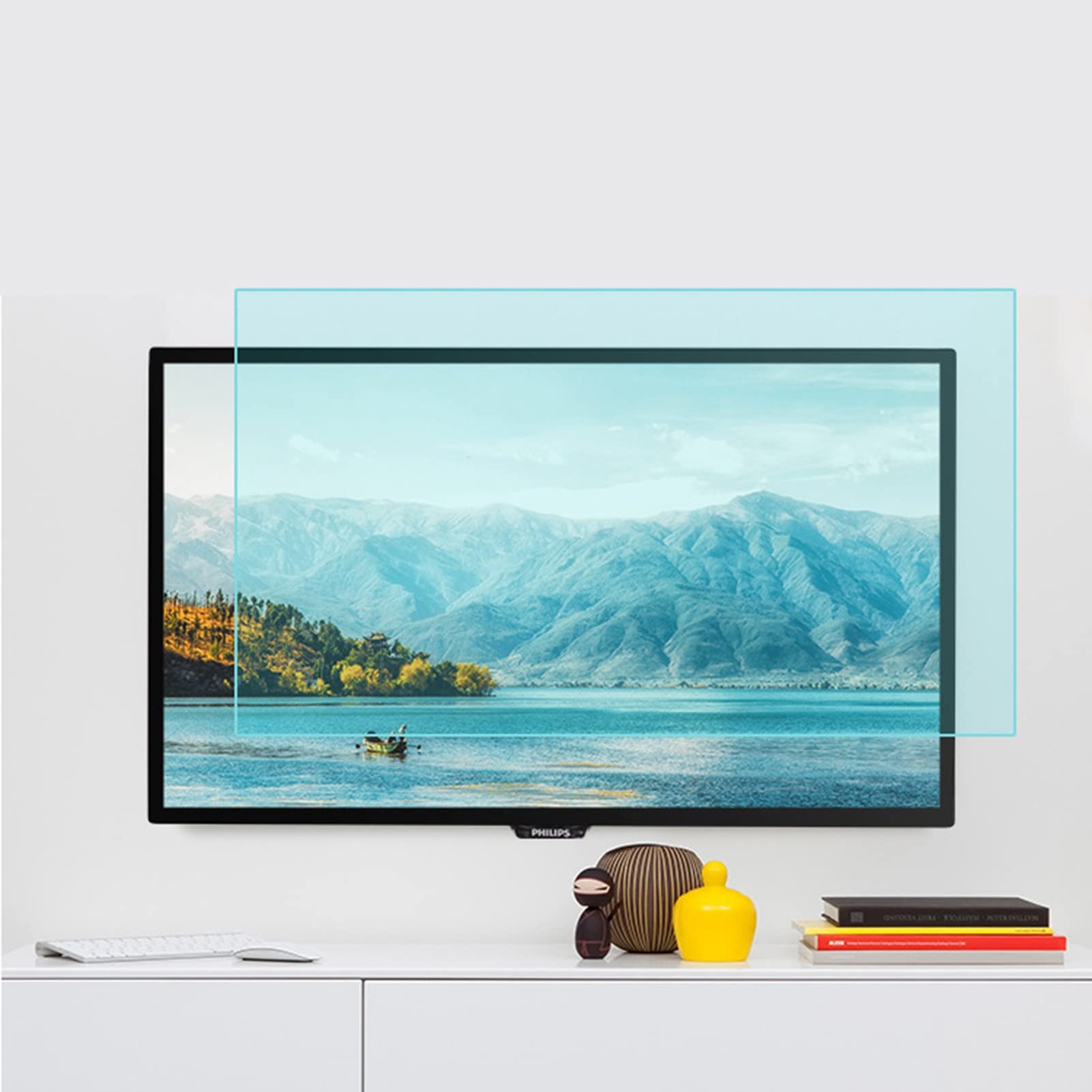 Amazon.co.jp: 液晶テレビ保護パネル アンチグレアTVスクリーン保護