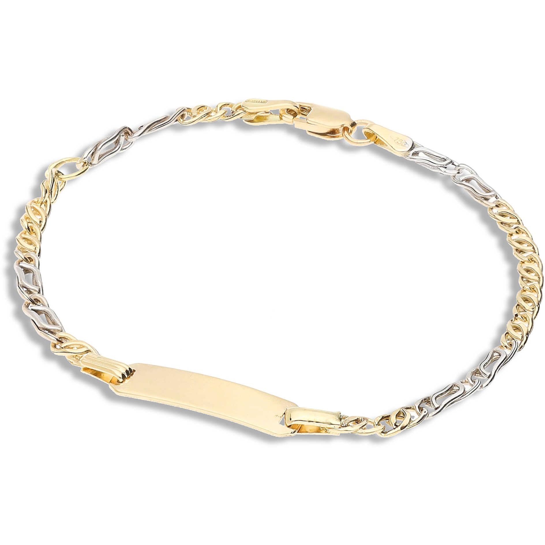 GioiaPura Pulsera infantil Joyas Oro 750 elegante cód. GP-S171409, Oro