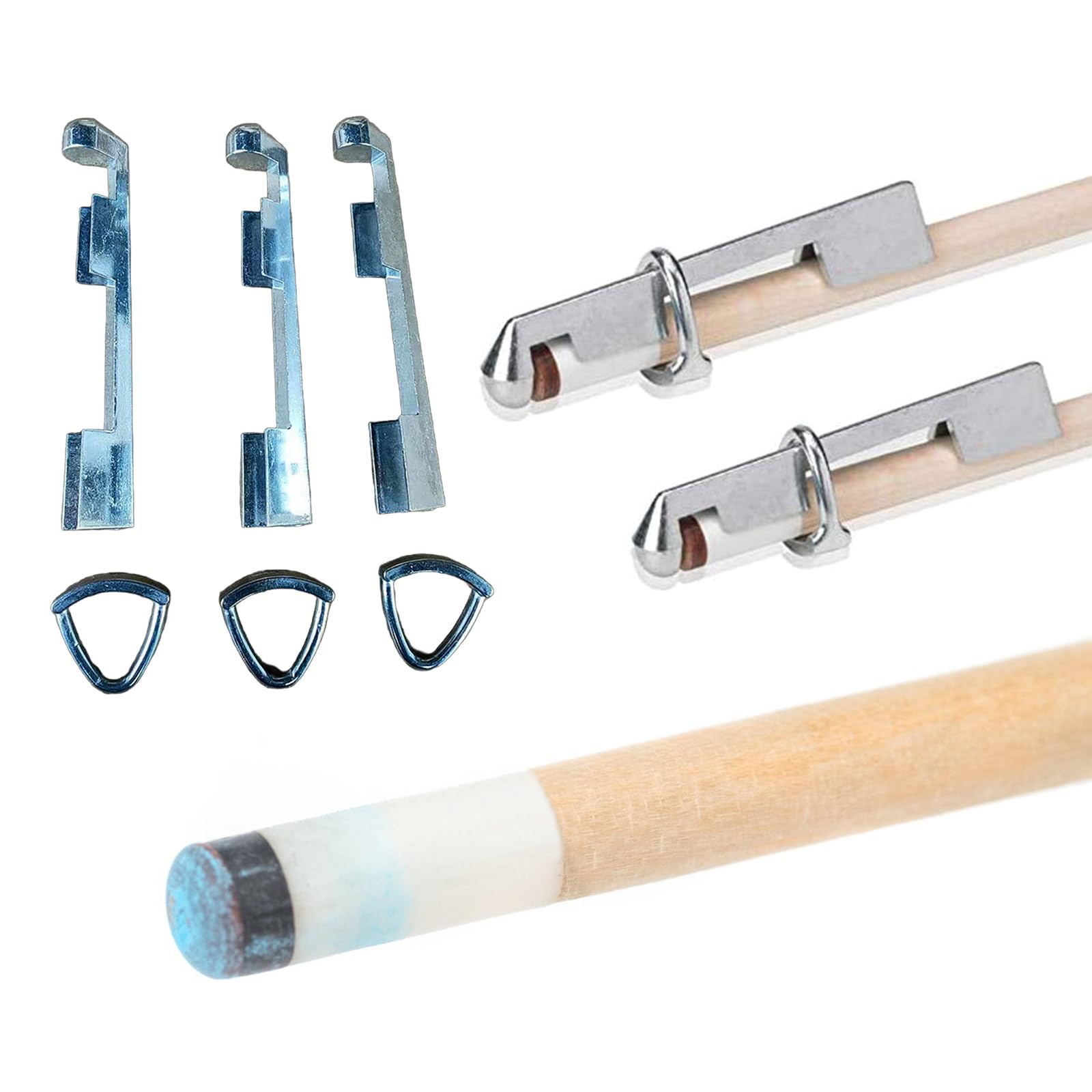 Morsetto Per Punte Di Stecca Da Biliardo - In Alluminio, Per Sostituzione E Riparazione Punte - Foto 5