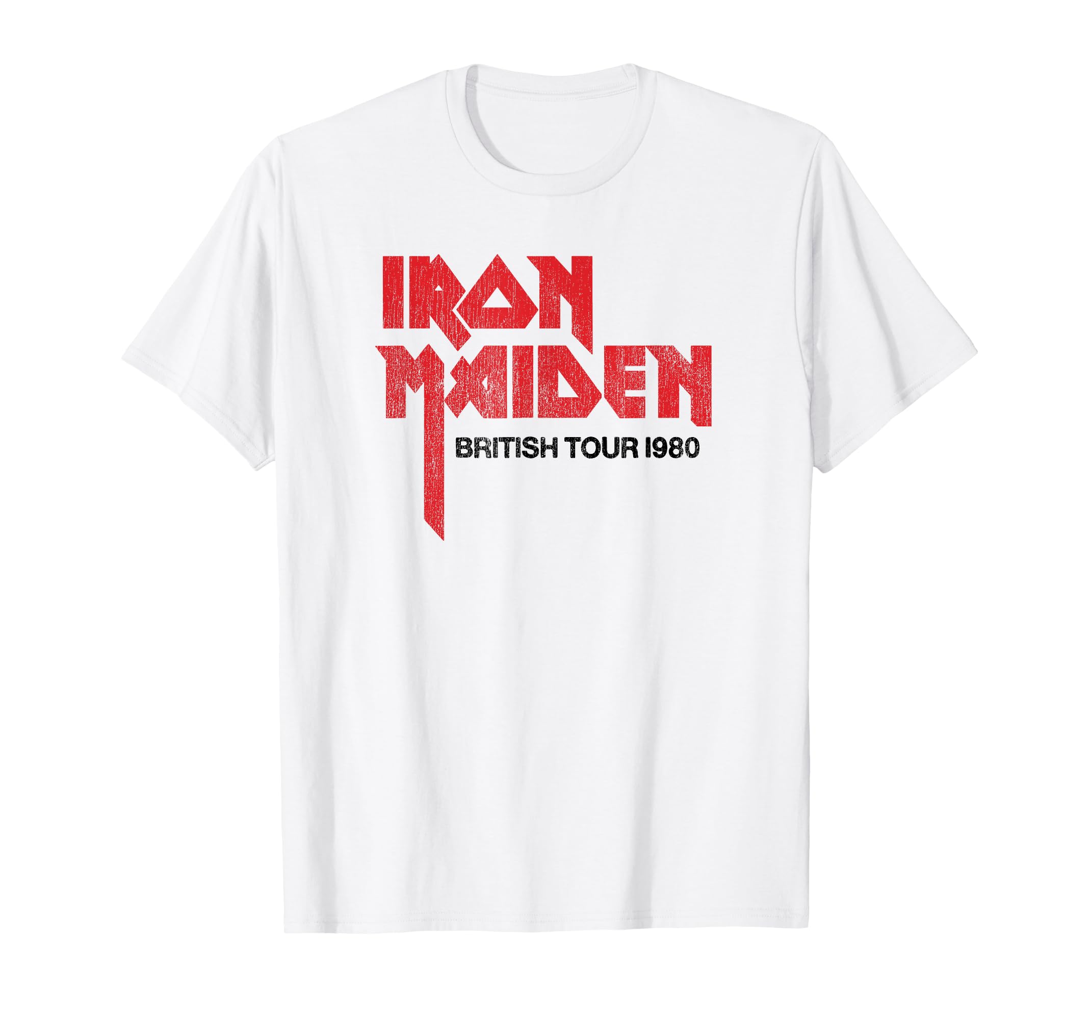 Iron Maiden British Tour 1980 T-Shirt