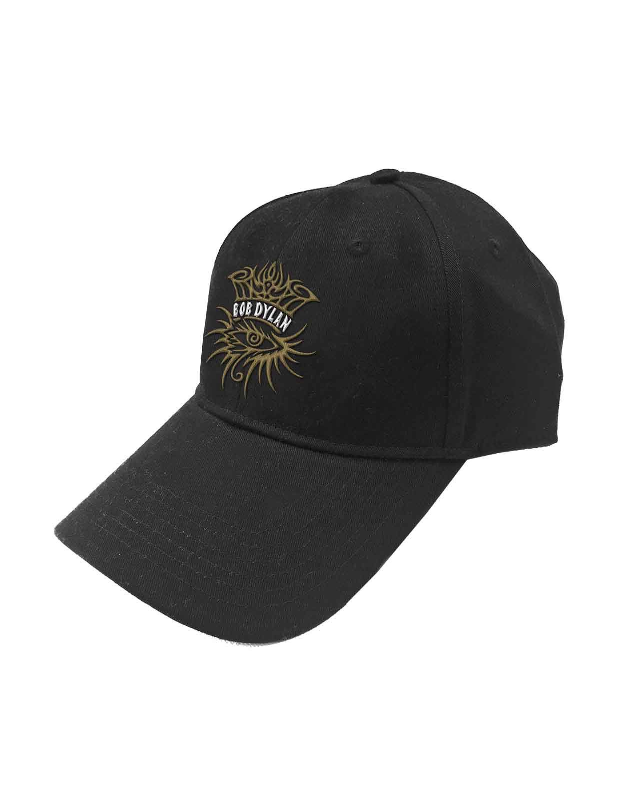 Bob Dylan Baseball Cap Eye Icon Official Black Snapback Talla única
