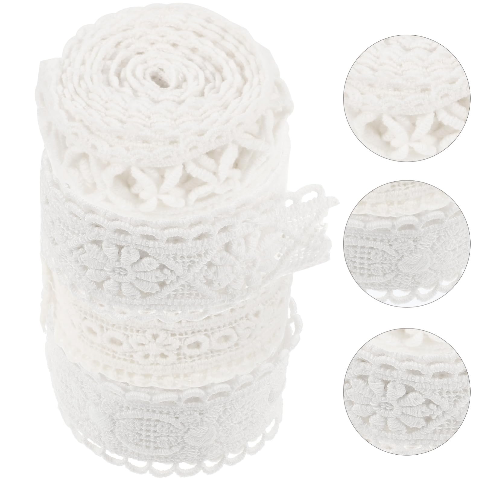 SHINEOFI 20rollen Dekorative Spitzenbänder Vintage Lace Ribbons Für Projekte Yards Designs Für Kleidung Hochzeiten Und Handwerkskunst