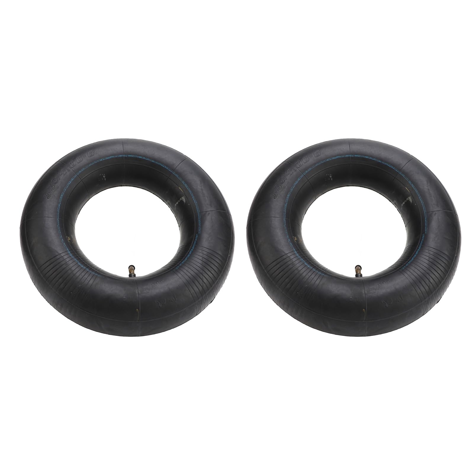2 Pezzi 3.50/4.00-6 Camera D'aria TR87 Stelo della Valvola Piegato per Kart Che Spingono Carrelli, Camion Manuali ATV, Spazzaneve