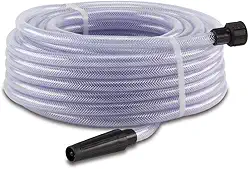 Force Line - mangueira jardim slim transparente 20m engat+esguicho