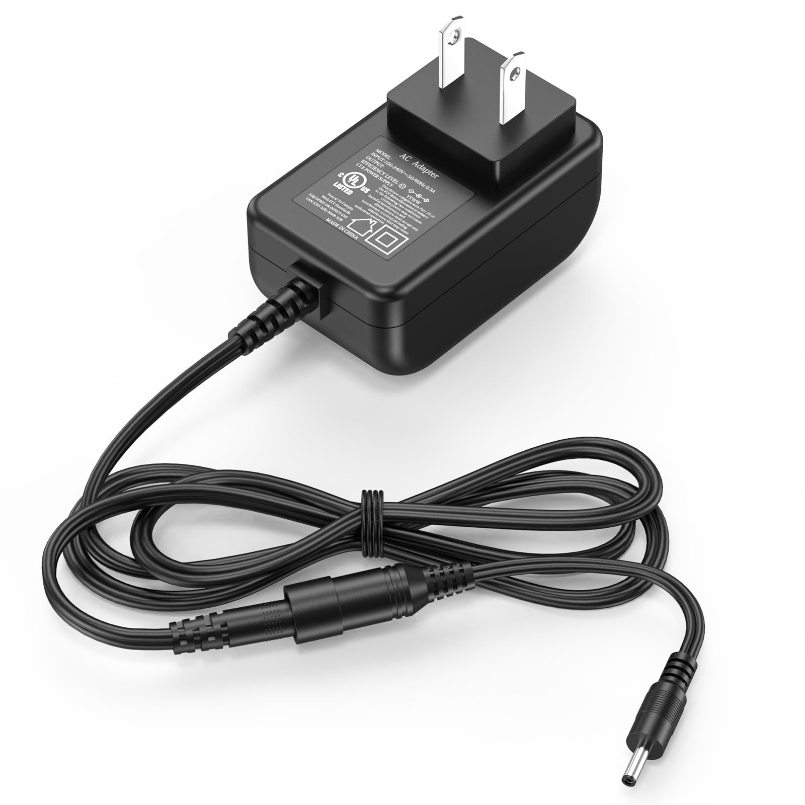 12V Charger Power Cord for Bullseye Pro Max Digital Tire Inflator Bulls Eye Pressure Gauge Air Li-ion 11.1VDC 1500mAh 11.1V 2000mAh 1745-BAT 9475B-BAT AC DC Power Adapter Supply Battery Charging Plug