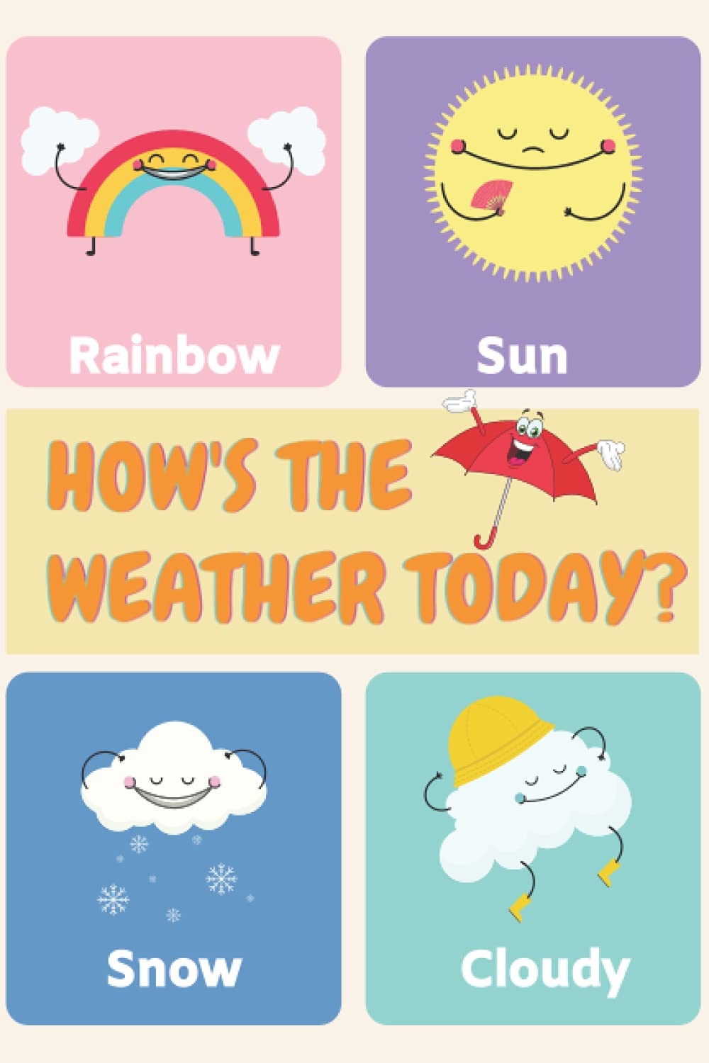 What's The Weather Today Kids Log Book Meteorology Tracking Journal