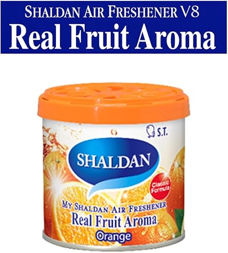 Miniatura 3 de My Shaldan - Ambientador de coche con aroma naranja, aroma a base de gel de alta calidad y fragancia fresca de larga duración, y ambientador