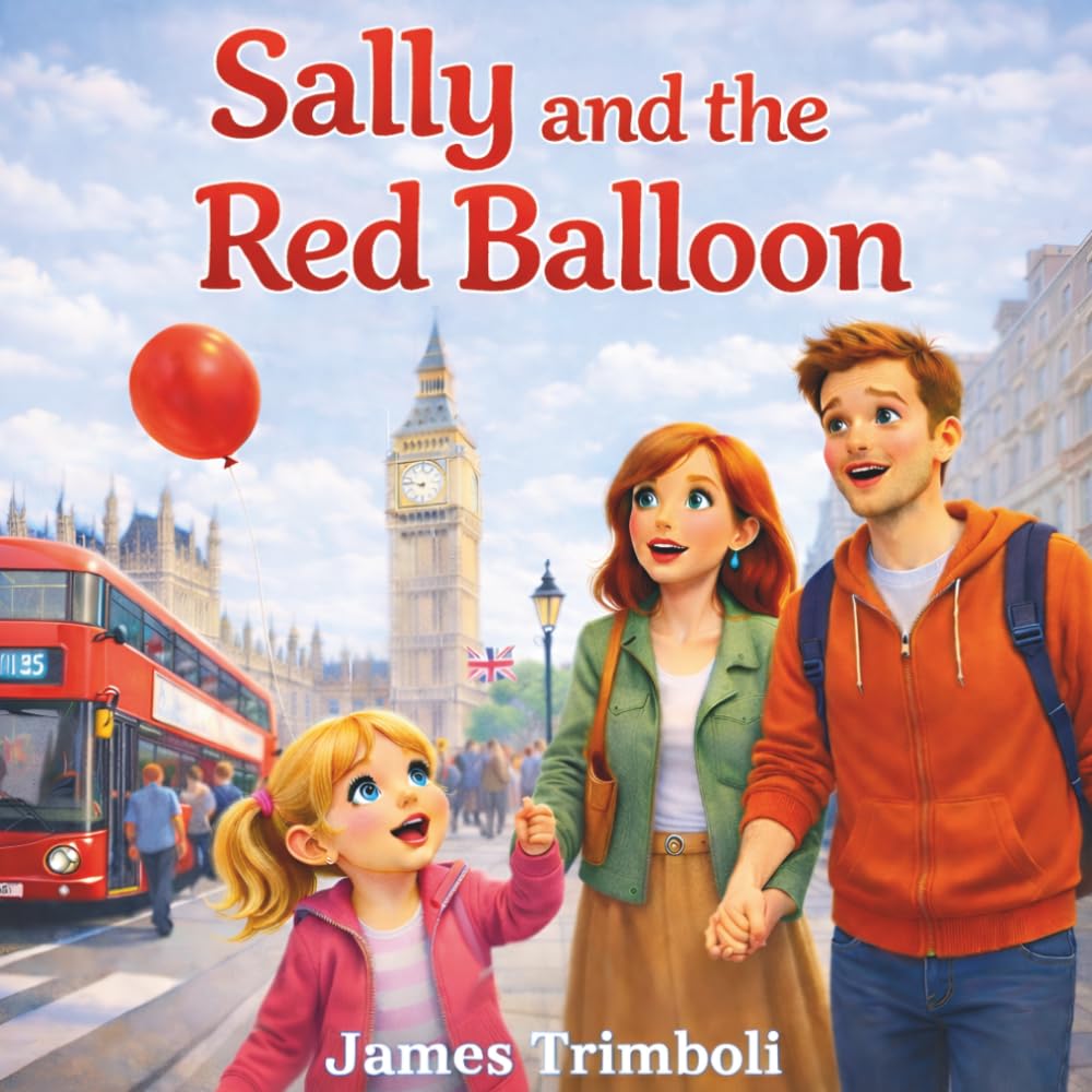 Sally and the Red Balloon: A Heartwarming Children’s Picture Book About Family, Adventure, and a Lost Red Balloon in London