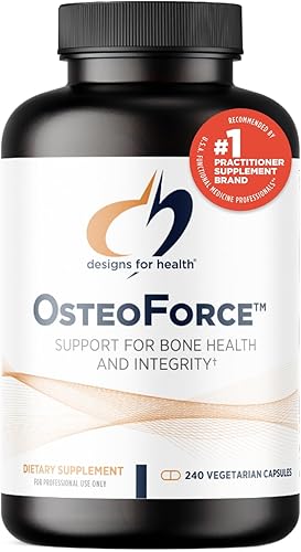 Miniatura 1 de Designs for Health OsteoForce - Suplemento de apoyo óseo prémium con nutrientes altamente absorbentes, malato de calcio, magnesio, quelato de