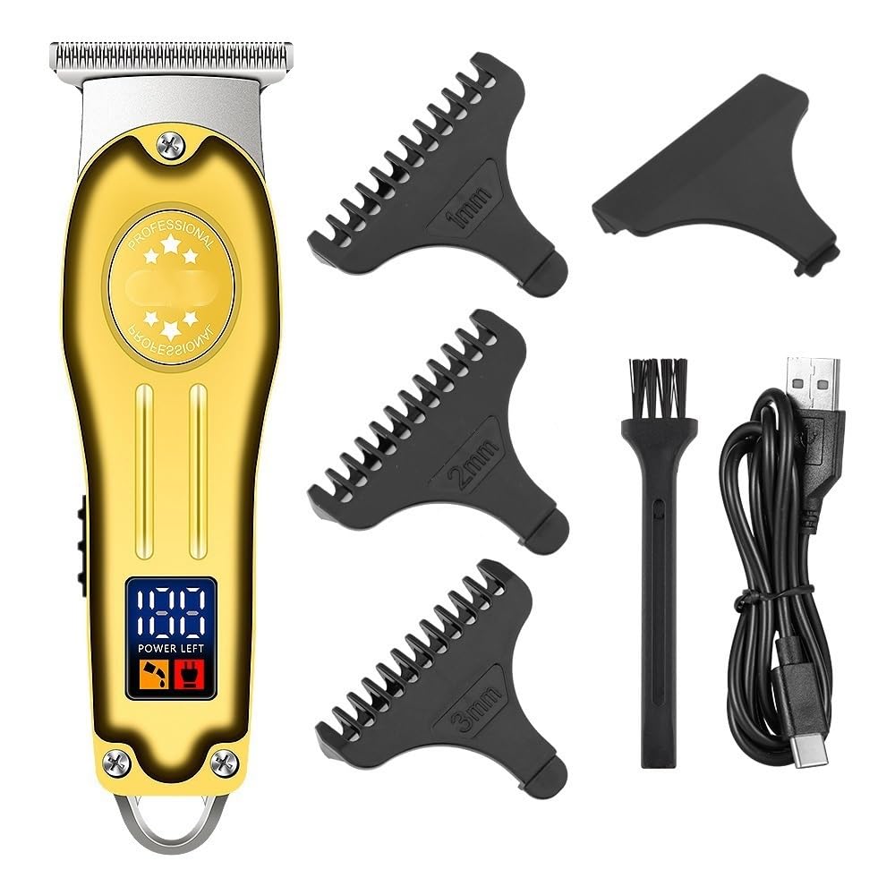 Tosatrice per capelli, Tagliacapelli Da Uomo Elettrico Professionale Interamente In Metallo