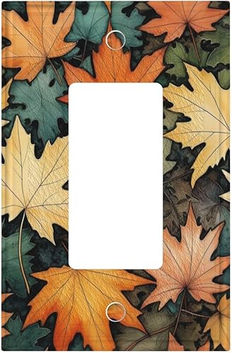 Vista 123 de Decorativo Arte Interruptor de Luz Cubiertas de Pintura al óleo Estilo Flores Placa de Pared de Interruptor de Interruptor Decorativo Placa