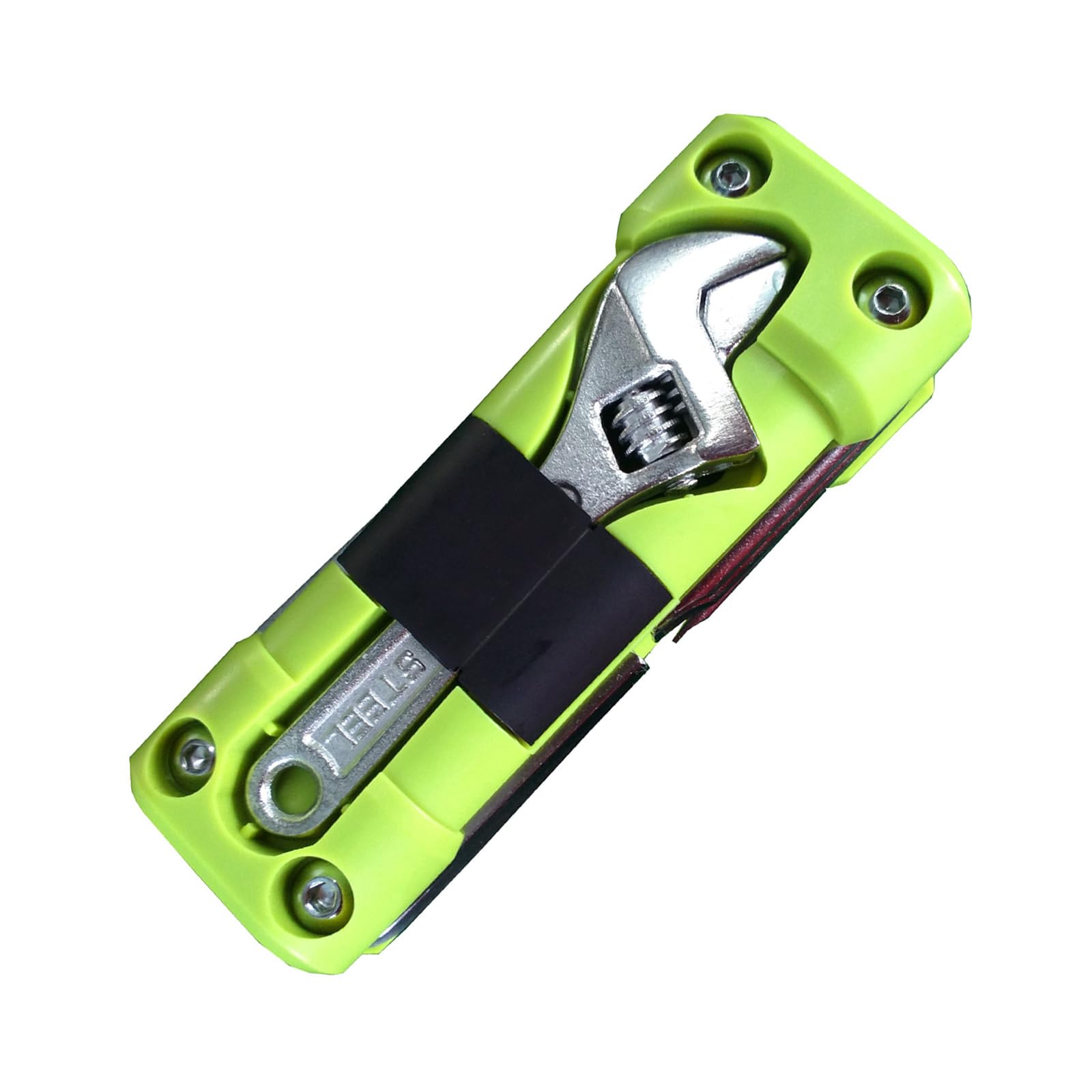 Duty Carbon Steel Combination Tool Set Feature 14 Interchangeable Attachments for Motorcycle Maintenance Repairs Portable Tool Set for Outdoor