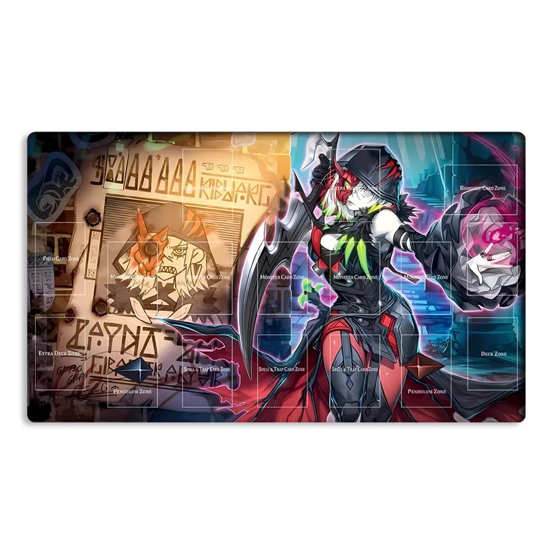 Amazon.com: New Mlikemat Playmat Diabellestarr The Dark Witch TCG