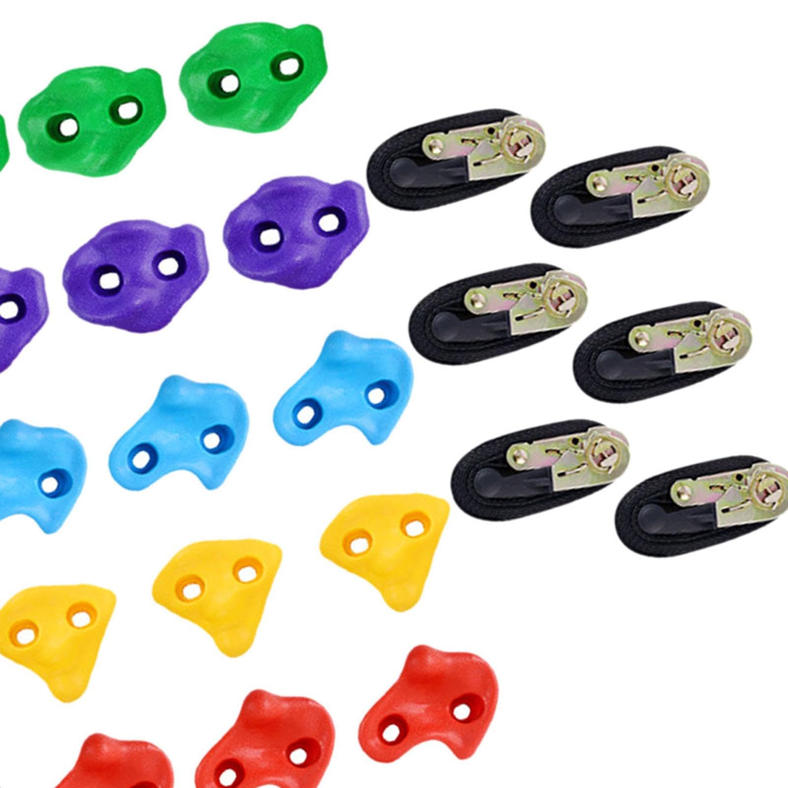 RNXRZANK Outdoor Climbing Holds for Wall Climbing Kits Climbing Stones