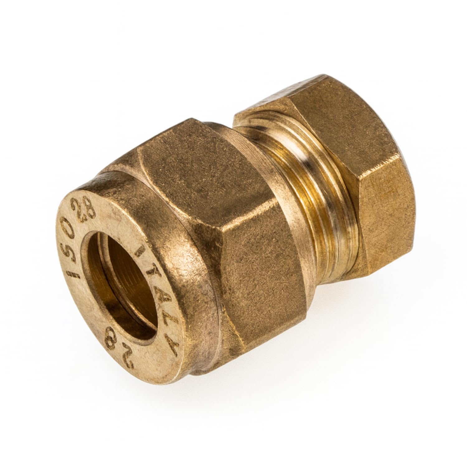 Xcel Home Brass 2X Westco 10Mm Dzr Compression Stop End – Corrosion-Resistant Fitting For Copper Pipework