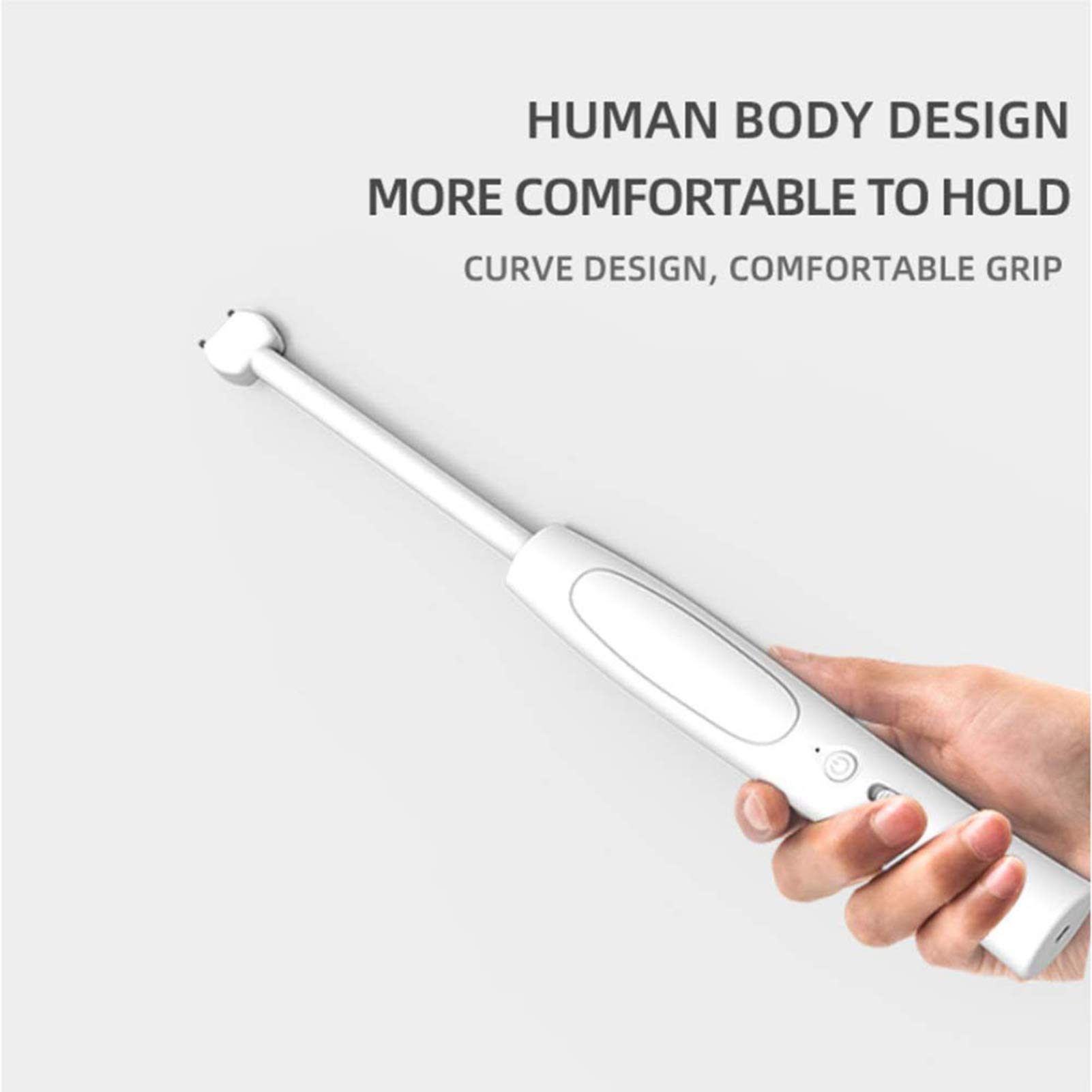 Palo EléCtrico para Conducir Cerdos,Controlador de Cerdo EléCtrico de Mano Recargable para Ganado con IluminacióN LED,para Vaca,Cerdo,Ganado,Cabras y Perro Grande,