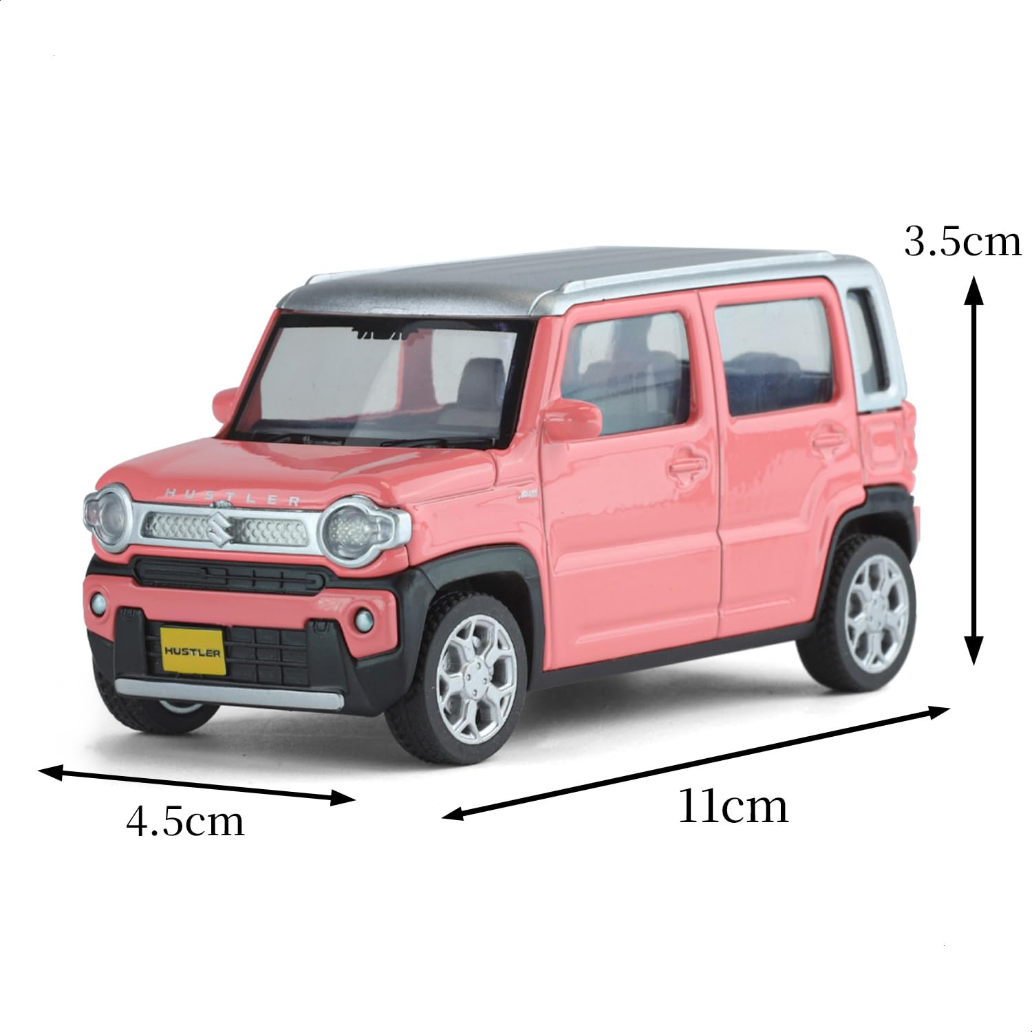 【 全国送料無料 】フルコンプ9台 ディーラー特注 ハスラー ミニカー ケース付 Amazon | Heimanba 1/32 スズキハスラー 2020 ／ ミニカー ダイ