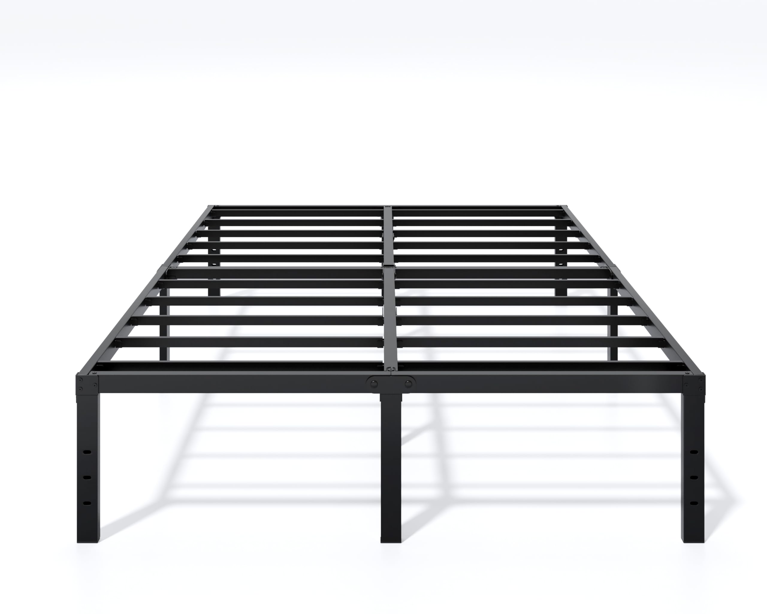LUMUNANCE Metal Bed Frame Queen Size - 16 Inch Heavy-Duty Queen Platform Bed Frame No Box Spring Needed, Easy Assembly, Noise-Free, Sturdy Mattress