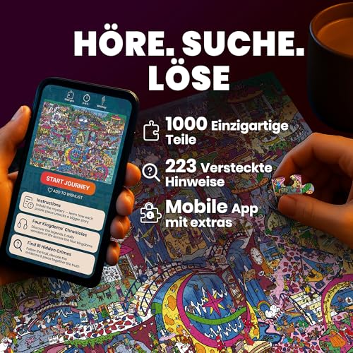 1000-Teile-Puzzle für Erwachsene - 223 Versteckte Geheimnisse – Ansicht 6