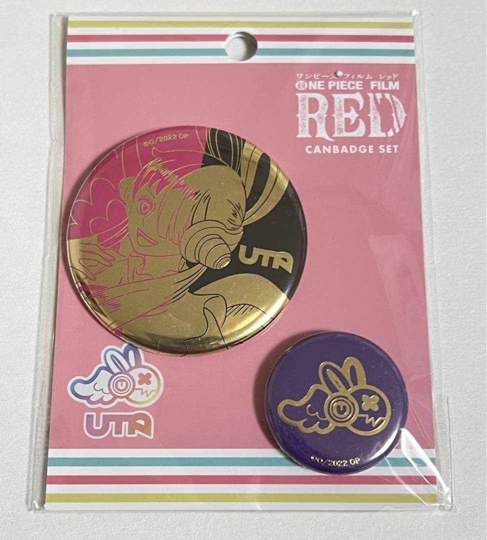 ONE PIECE ウタ 缶バッジ ネガティブホロウ 他 グッズ まとめ売り 10月 