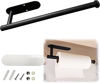 MORROLS Küchenrollenhalter Schrank Ohne Bohren Oder Bohrbar Zewa Rollenhalter Unter Schrank Bohren Edelstahl Unterschrank Pap