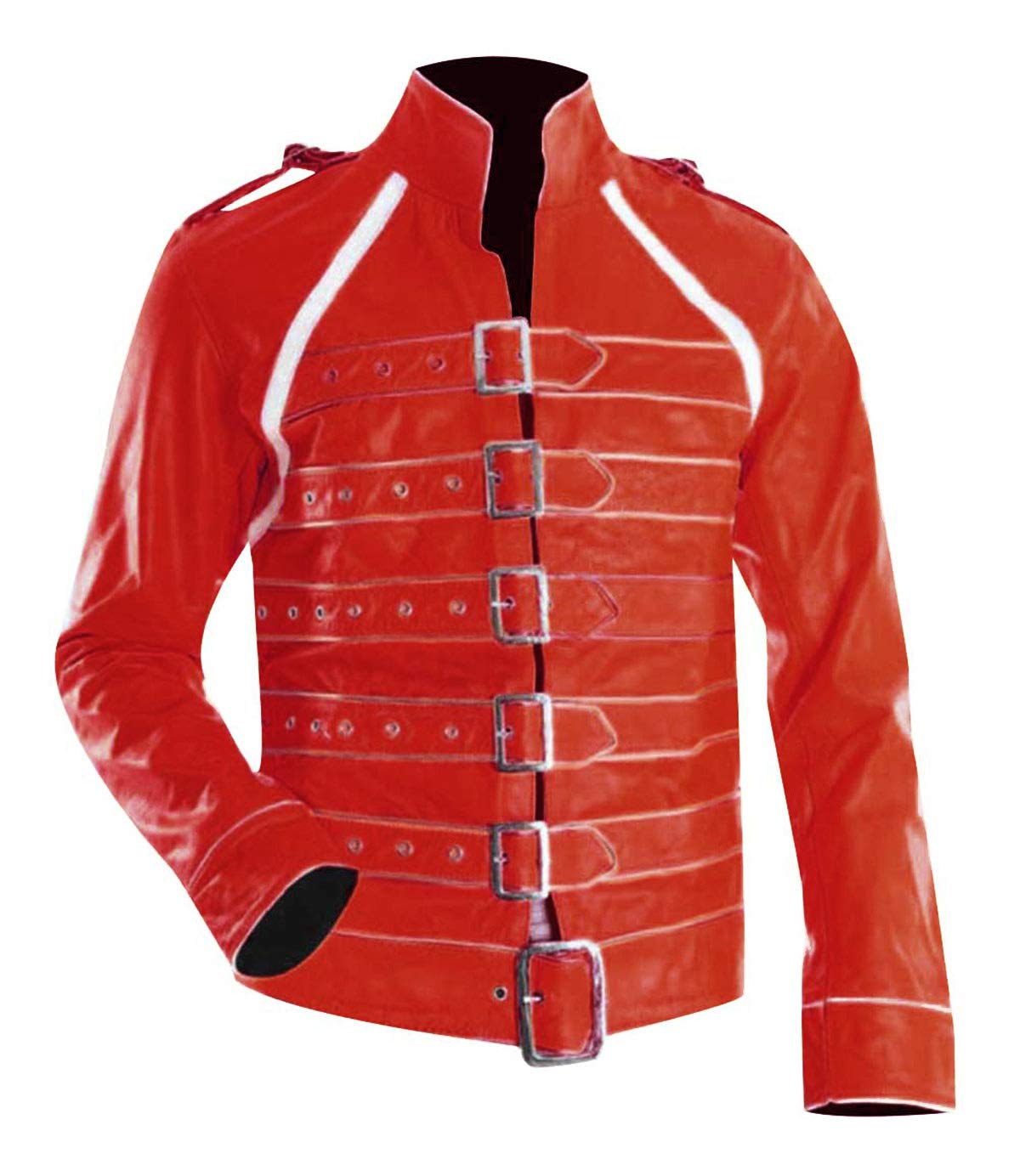 Mercury Costume Mens Pop Rock Star Concert Belted Costume 80s Rock Legend Costume Adults Lead Singer