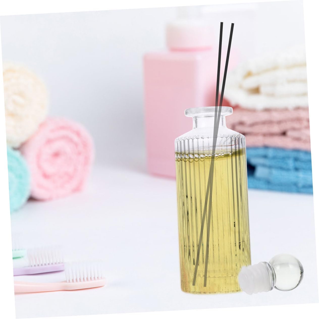 IMIKEYA Essential Oil Diffuser Bottle Aromatherapy Jars Perfume Bottle Adornment for Home Decor