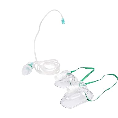 Control D Adult and Child Masks Kit with Air Tube, Medicine Chamber and Masks for Nebulizer