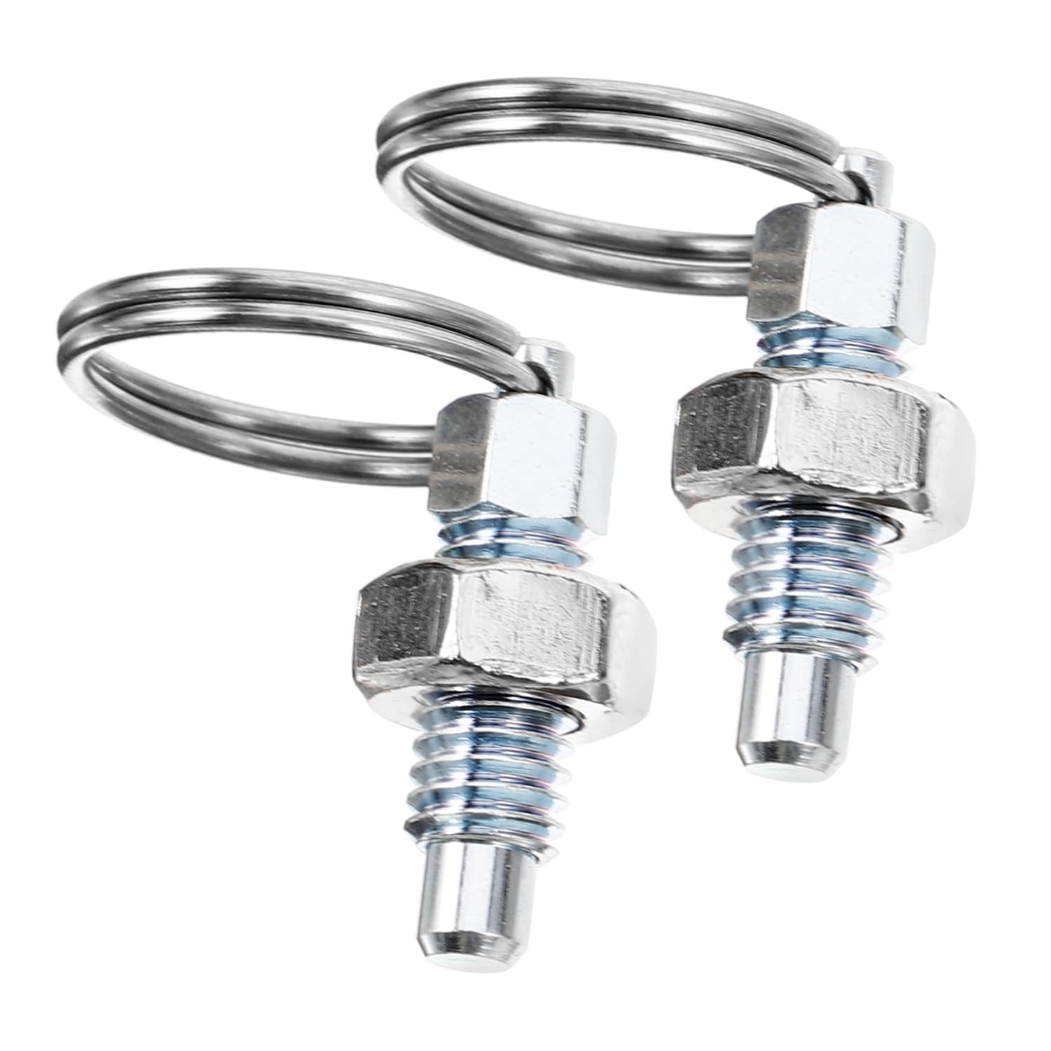 Gatuida 6pcs Spring Plunger Latch Industrial Spring Plunger Auto Equipment Pin DIY Project Pin Lock