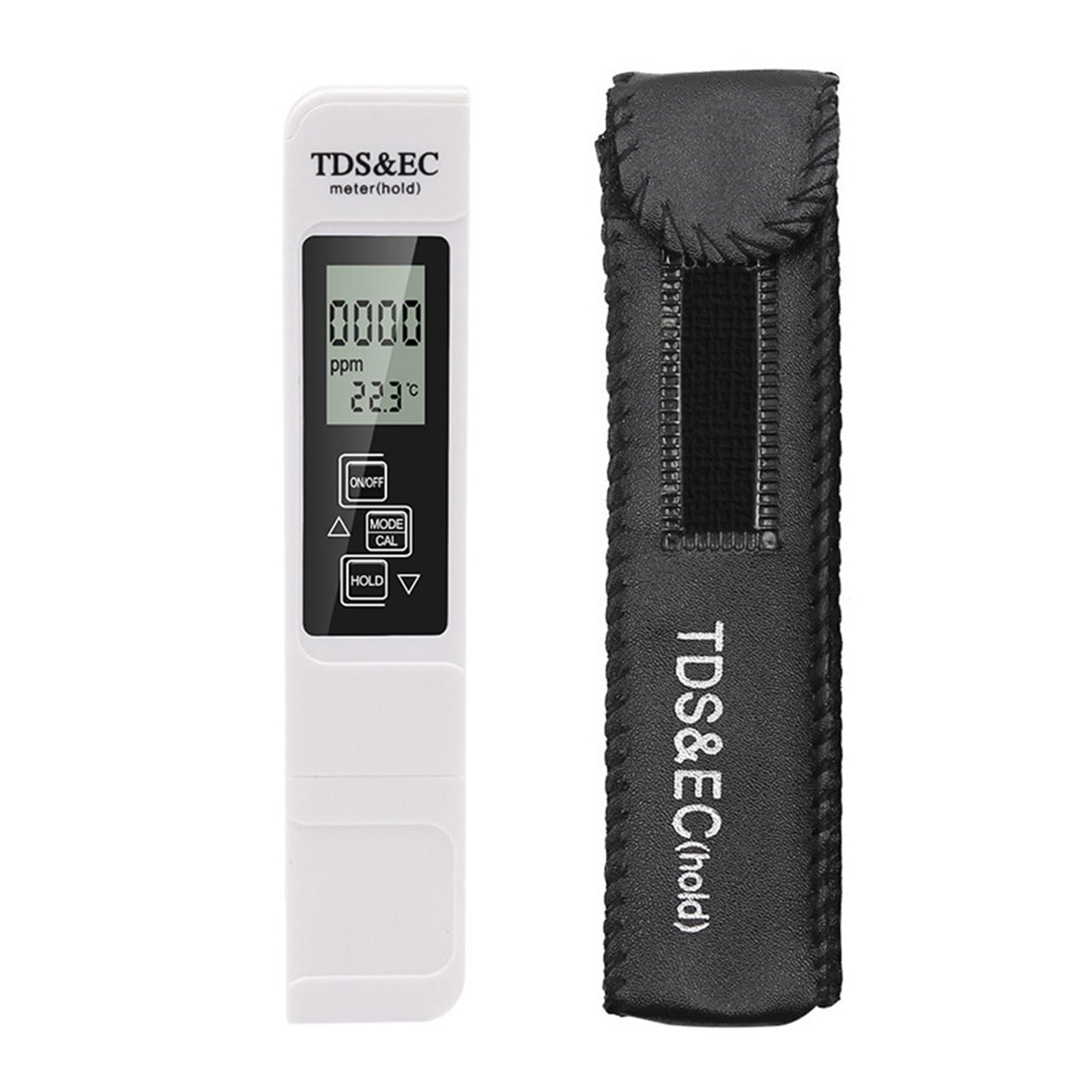 Tester PH 0.01 ad Alta precisione for Acqua/qualità del Suolo Tester 0-14 PH Meter 0-9990ppm TDS Meter Tester Digitale for Acqua for Acquario(Water PH Meter B)