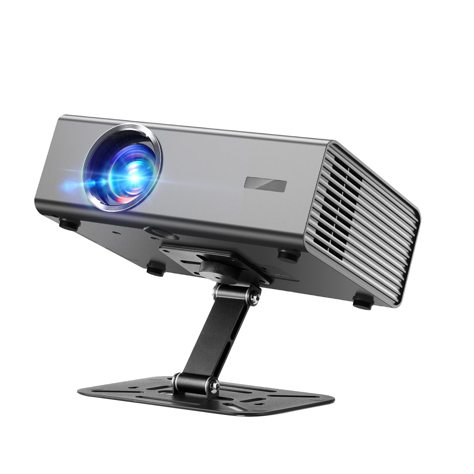 Projector Foldable Stand, Ultra-Compact Foldable Stand with Easy Setup and 180-Degree Rotation