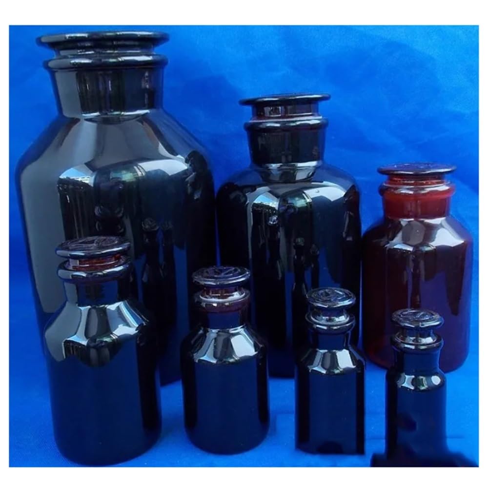 Frasco de reactivo de boca ancha for laboratorio con tapón de vidrio esmerilado, 60 ml ~ 2500 ml(2500ml 1pcs)