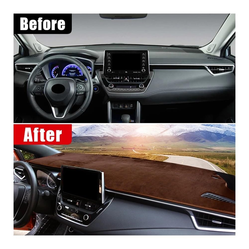 Cubiertas Protectoras Para Salpicadero De Coche, Accesorios De Alfombra Para Salpicadero Interior Para Allion 2021 2022 2023 cubierta salpicadero coche