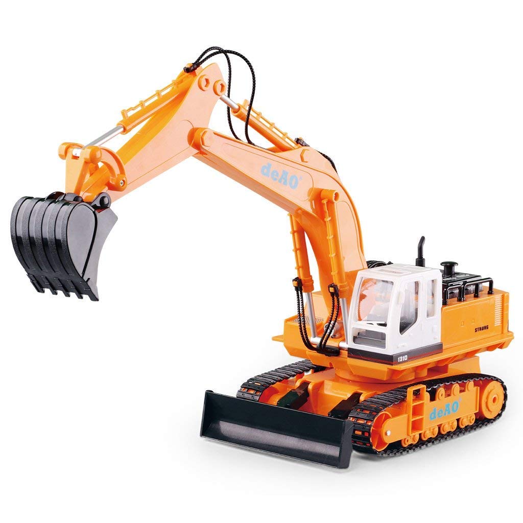 Deao Channel Remote Control Construction Excavator Digger