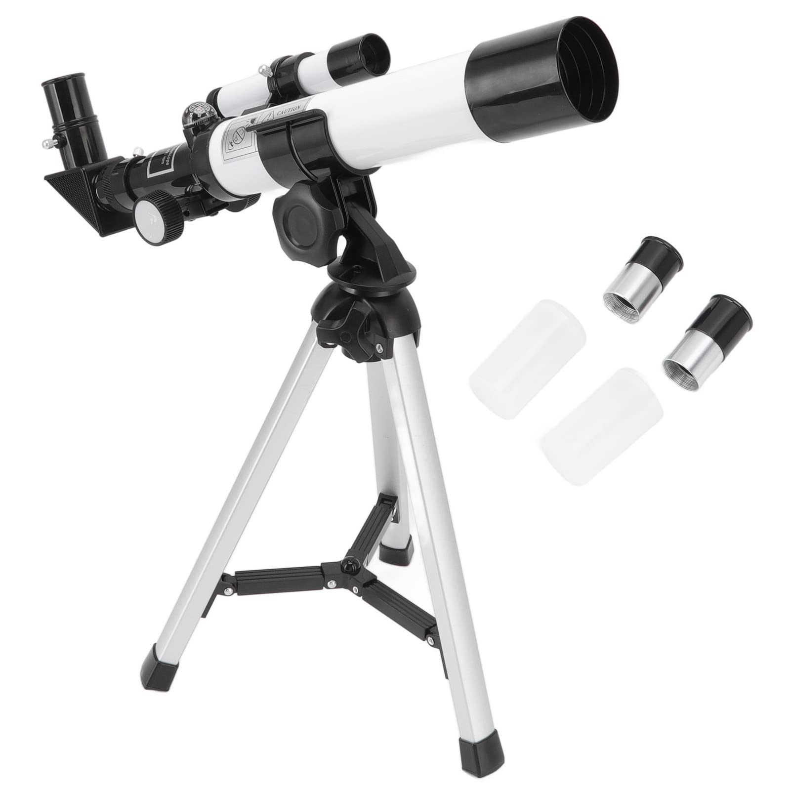 Apertura del Telescopio de 40 Mm, Telescopio Refractor Astronómico Portátil de Longitud Focal de 400 Mm, Telescopio Profesional Refractor Astronómico, Telescopio para Adultos Niños