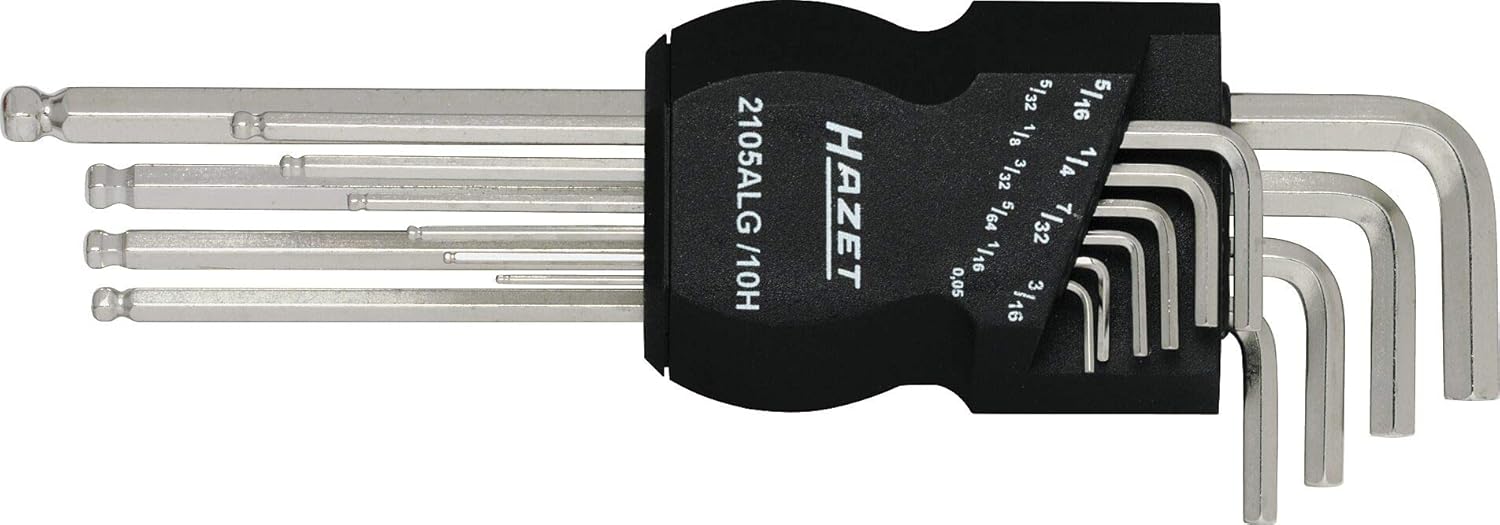 Hazet 2105ALG/10H 10 Piece Hexagon Offset Screwdriver Set
