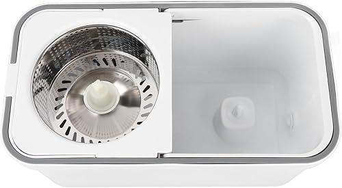 Miniatura 8 de Pssopp Rotating Floor Mop Bucket Set with Microfiber Mop Cloths for on Hardwood and Tile Floors