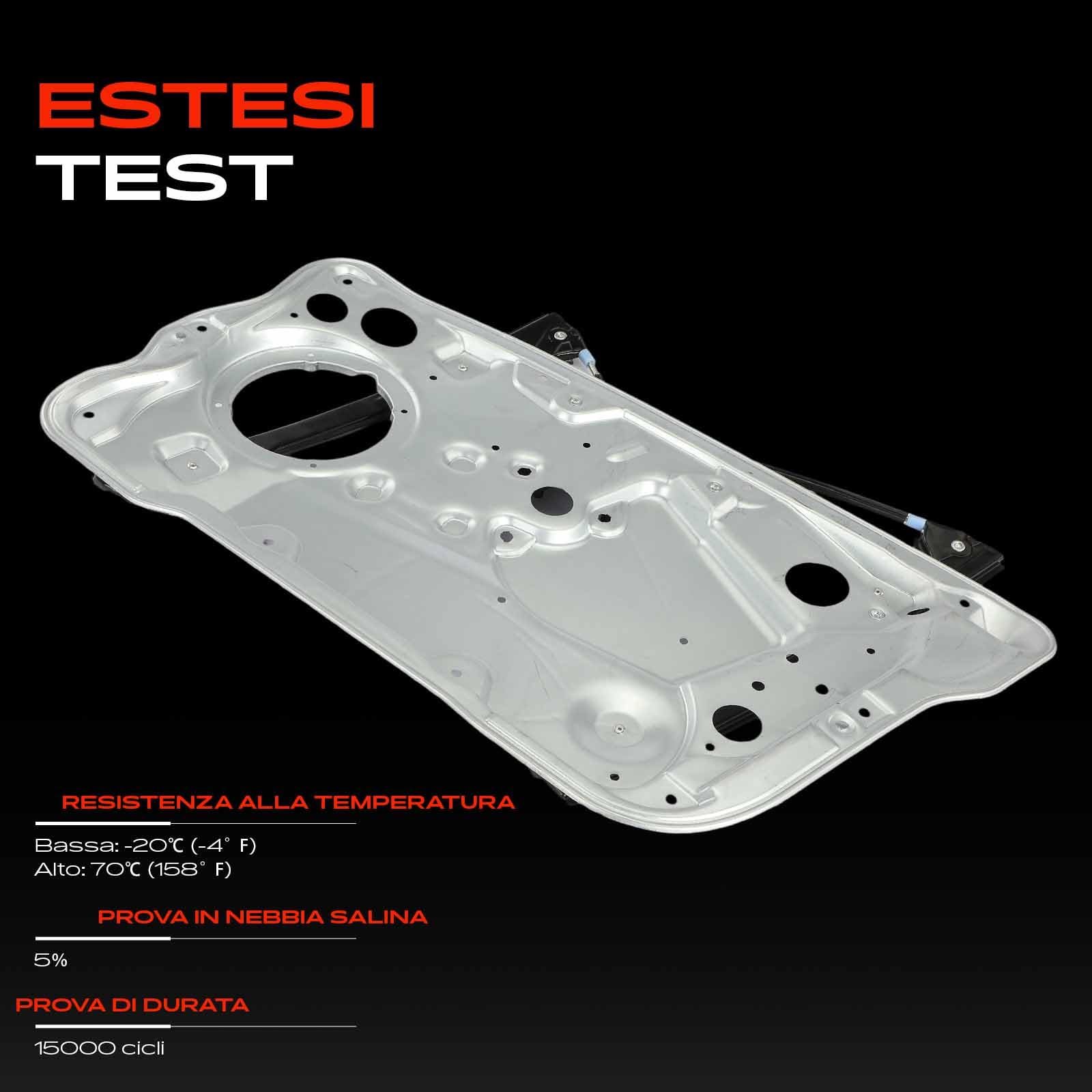 Frankberg Alzacristallo elettrico senza motore anteriore destro 4/5 porte