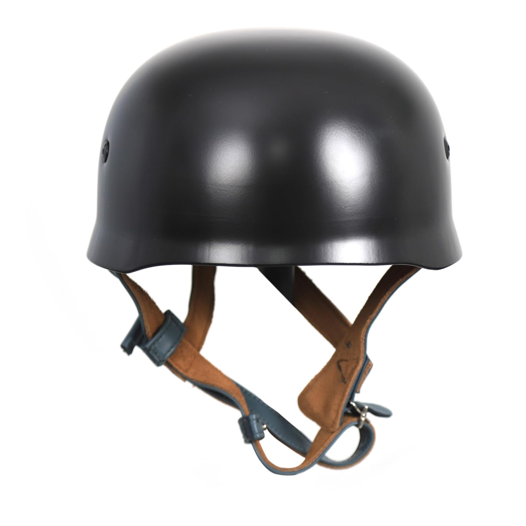 WW2 German M38 Helmet Airborne (Black) : Sports & Outdoors