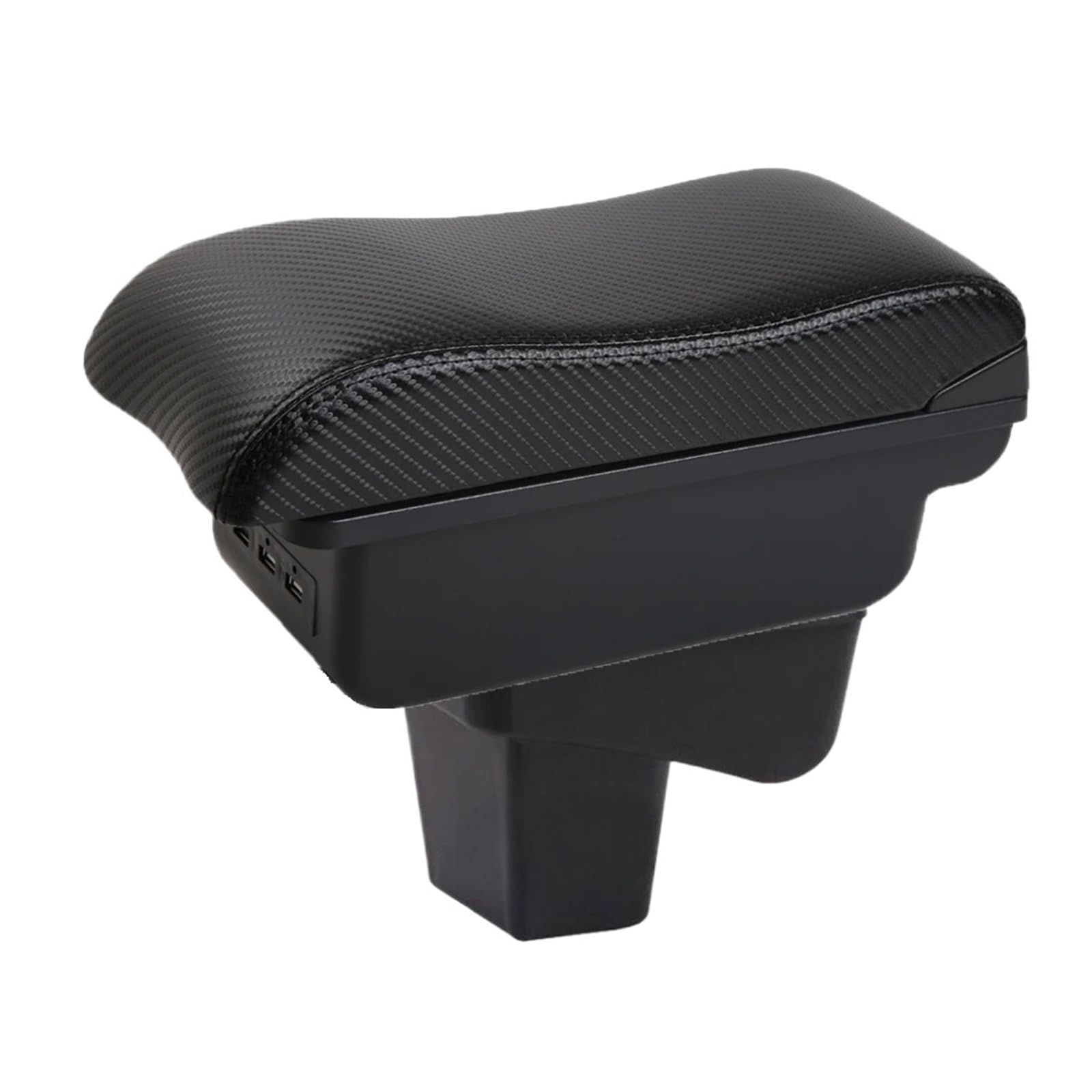 UMDJJU For Grand For Vitara Central Car Armrest Storage Box Elbow Support For Drivers And Passengers Car Centre Console Armrest Box(B-3USB-Black line)