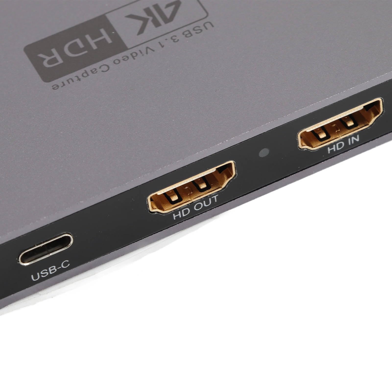 Scheda di Acquisizione Video 4K 60Hz HDR con USB 3.0 in Lega di Alluminio per Streaming e Gaming