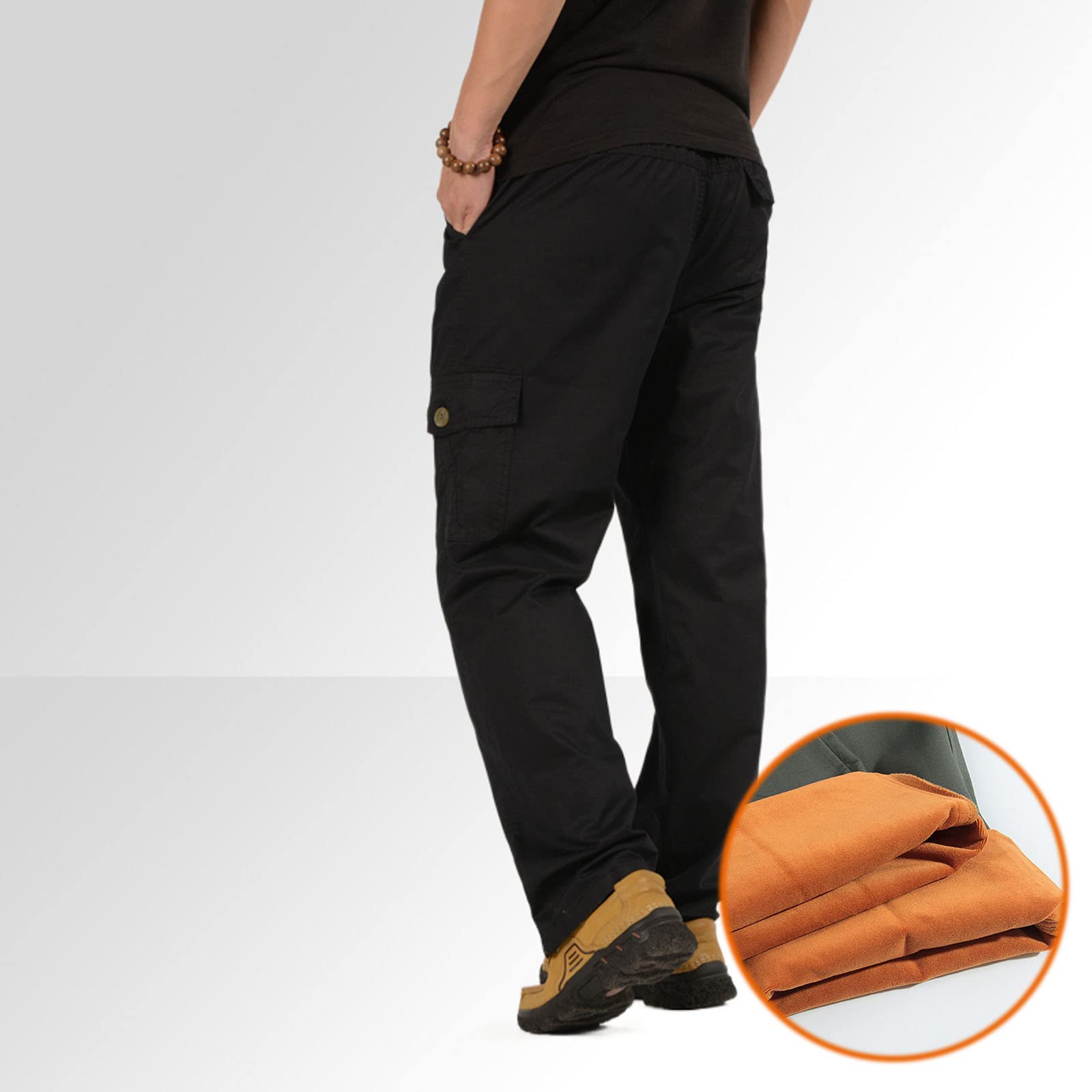 SRZYMJ Jogginghose Herren Anzughose Herren Schwarz Hose Herren Schwarz Stretch Elegant Wickelhose Herren Basketball Short Hose Herren Jeans Leinenhose Herren Jogginghose Herren